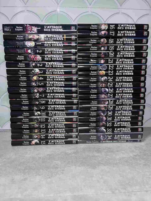 L'attaque des titans : Collection complète - 38 tomes ( 4 Hors series )