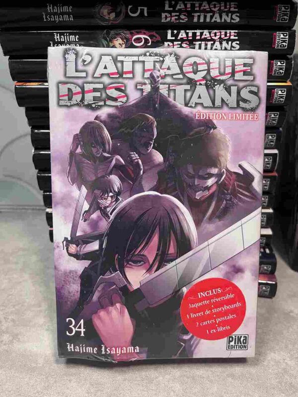 L'attaque des titans : Collection complète - 38 tomes ( 4 Hors series )