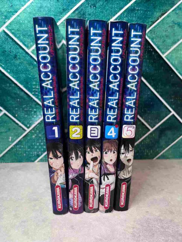 Real Account : Tome du 1 au 5
