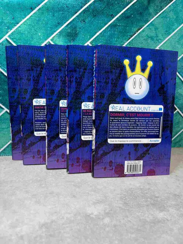 Real Account : Tome du 1 au 5