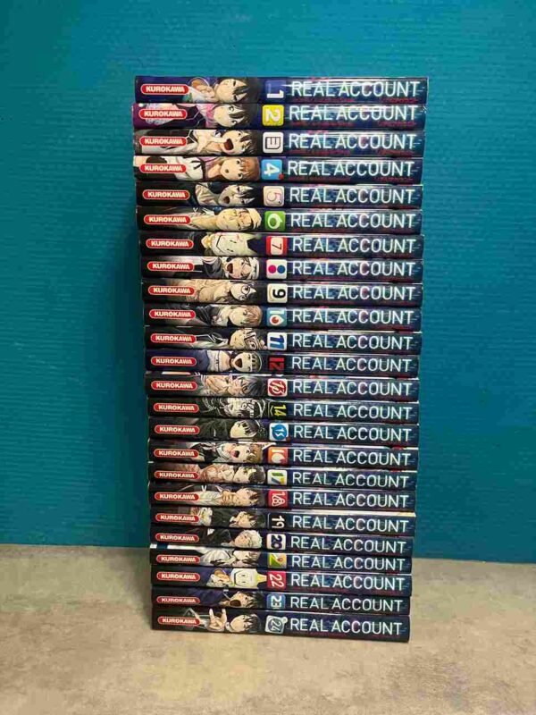 Real Account : Collection Complète - 24 Tomes