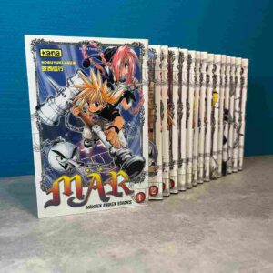 Màr vient de l'allemand "Màrchen", "conte de fées". Shônen manga d'action qui fait rimer aventure et créatures magiques. Ginta, lycéen de 14 ans, va se