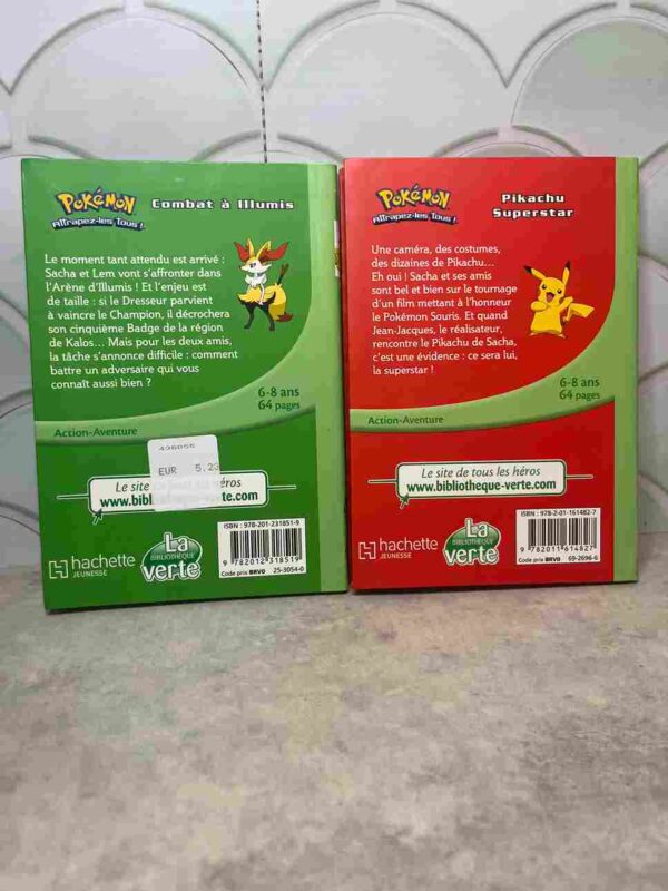 Pokemon XY : Bibliotheque Verte  - Tomes 25 et 28