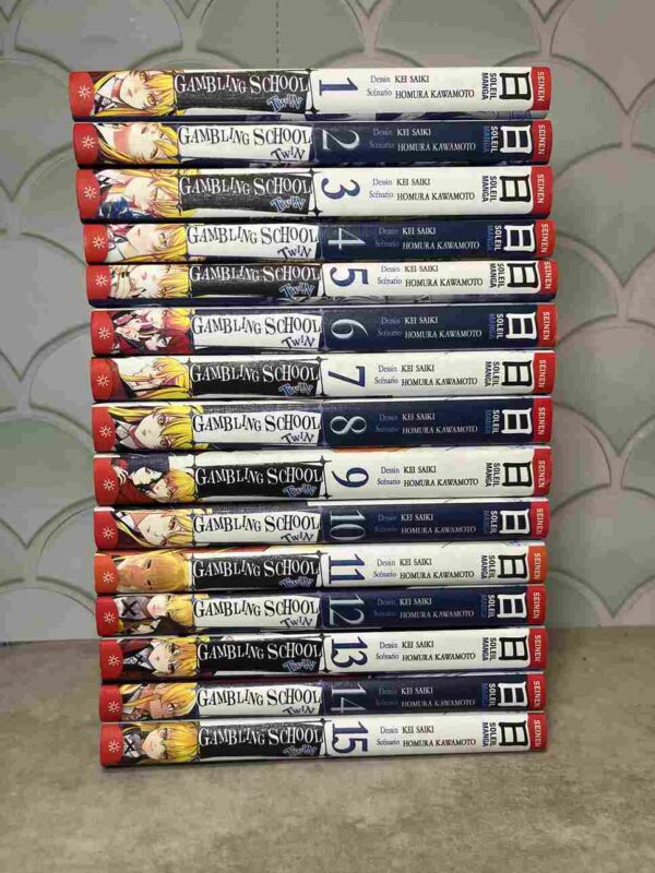 Gambling School - Twin : Collection Complète - 15 Tomes