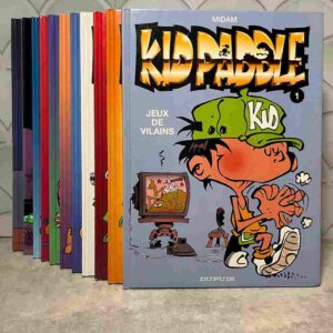 Kid Paddle - Elle met en scène un jeune garçon passionné de jeux vidéo et de monstres qui mélange souvent le monde réel avec ses univers virtuels !