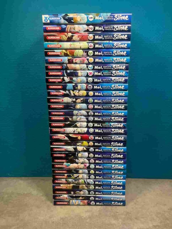 Moi quand je me réincarne en slime - Collection Complète : 30 Tomes ( Neuf )