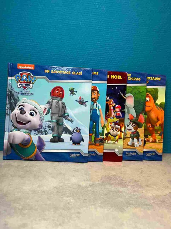 Livres enfants : La Pat' Patrouille / 5 Tomes
