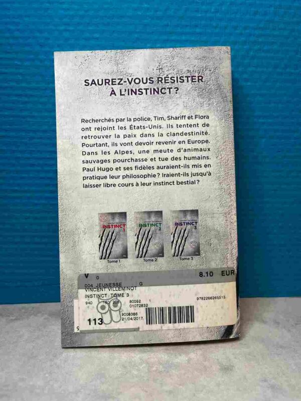 Instinct  1-3 / Trilogie : Vincent Villeminot