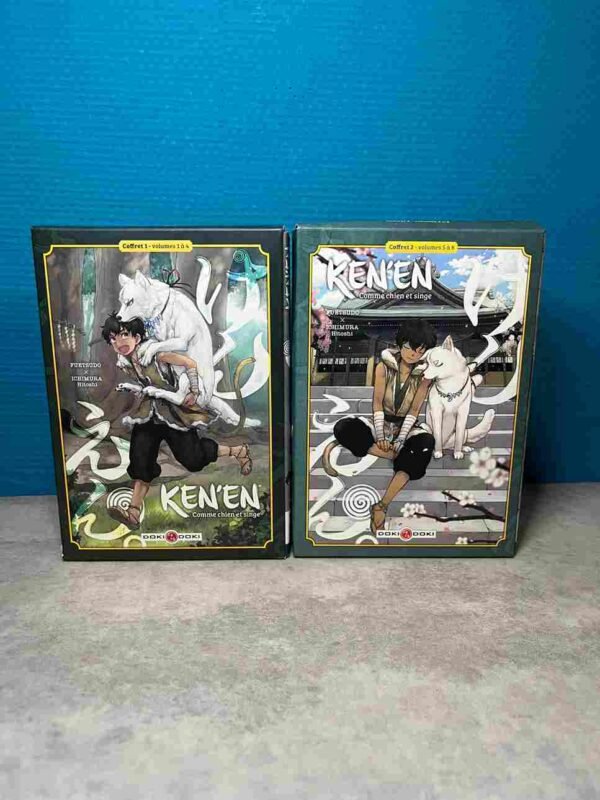 Ken'en  - Comme chien et singe : Collection Complète - 8 Tomes ( Coffrets )