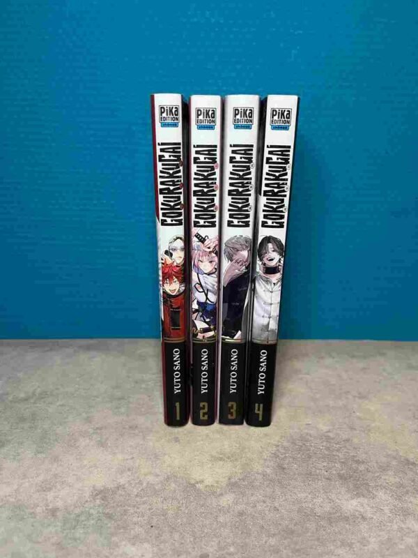 Gokurakugai : Tome du 1 au 4