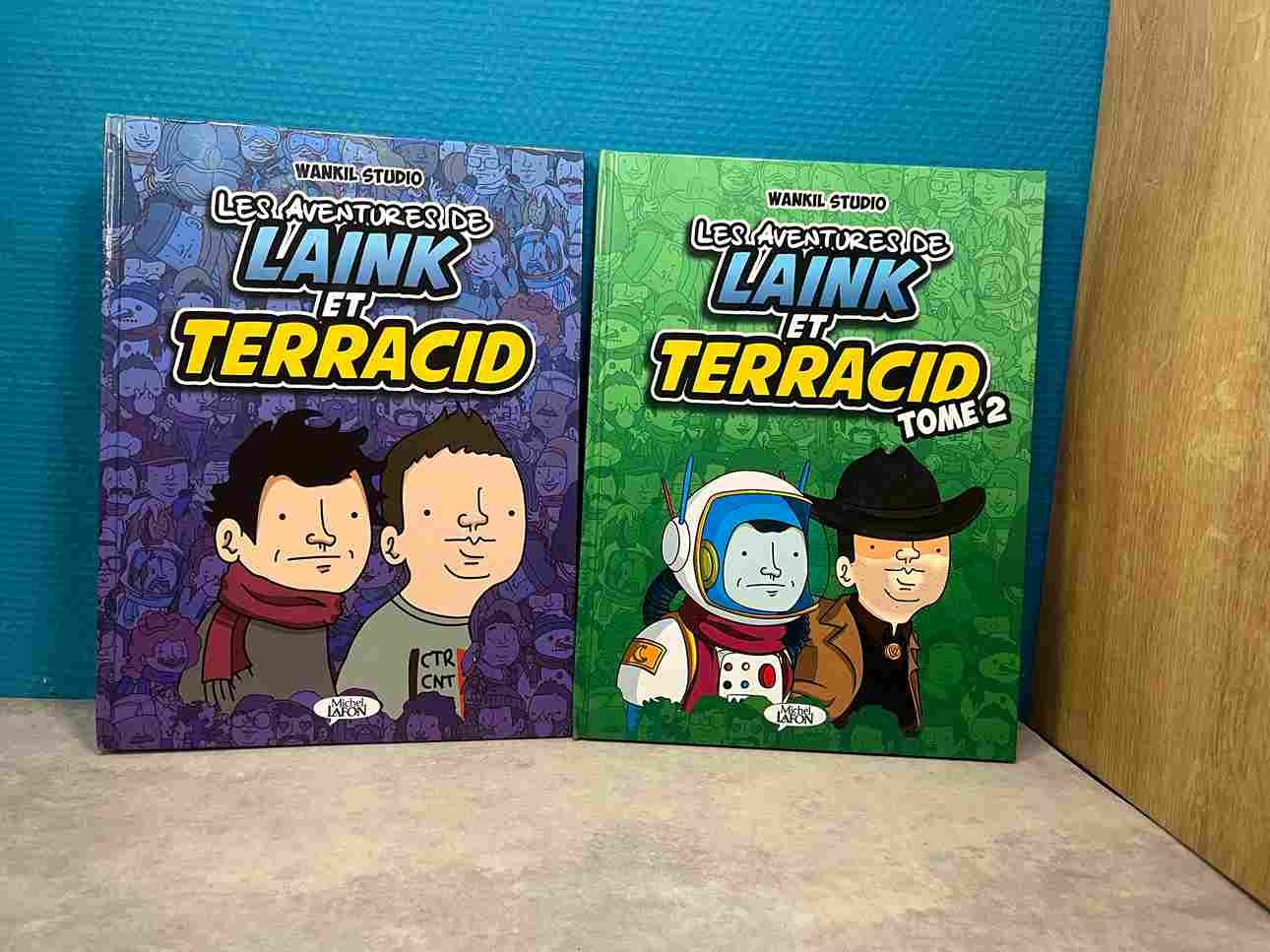 Laink et Terracid, c'est deux copains, un peu bêtes, et parfois même méchants qui font de sacrées conneries, Mais y a un million de gens sur YouTube qui les